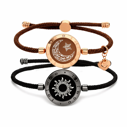 Sun-Moon Smart Sensing Couples Bracelet
