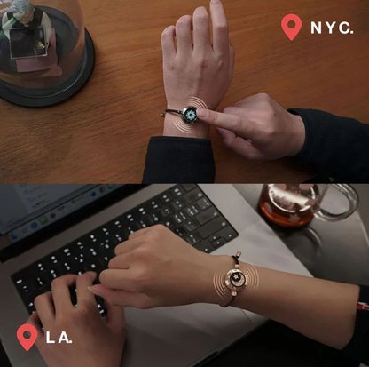Sun-Moon Smart Sensing Couples Bracelet