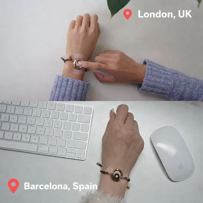 Sun-Moon Smart Sensing Couples Bracelet