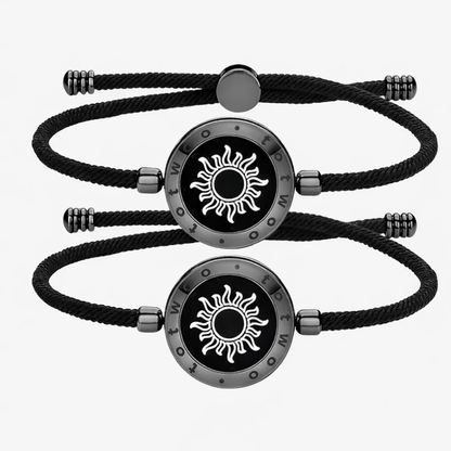 Sun-Moon Smart Sensing Couples Bracelet