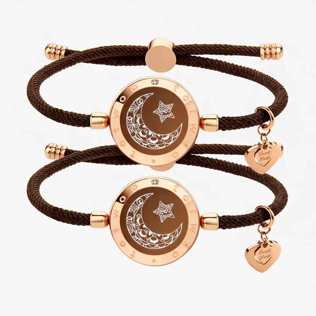 Sun-Moon Smart Sensing Couples Bracelet