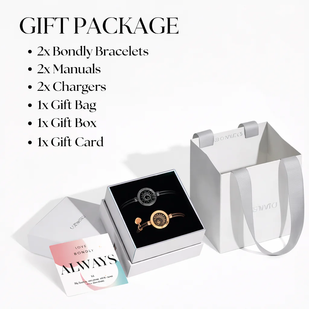 Sun-Moon Smart Sensing Couples Bracelet