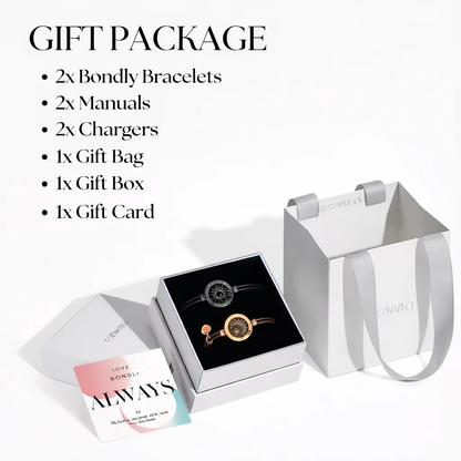 Sun-Moon Smart Sensing Couples Bracelet