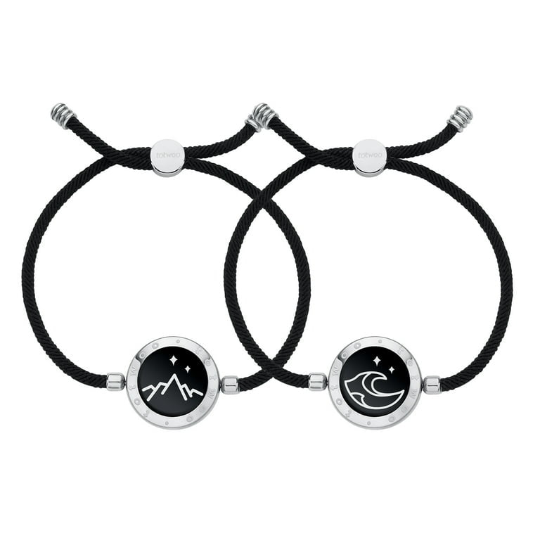 Sun-Moon Smart Sensing Couples Bracelet