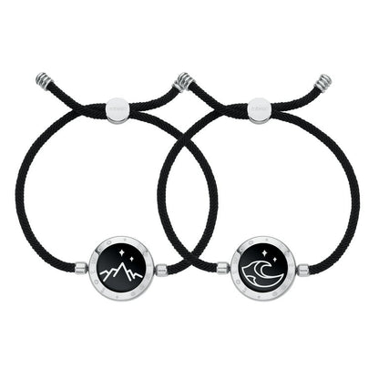 Sun-Moon Smart Sensing Couples Bracelet